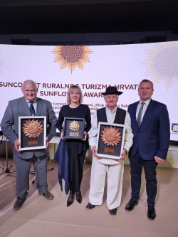 Održana dodjela nagrada „Suncokret ruralnog turizma Hrvatske“ – u Varaždinsku županiju stigle tri nagrade