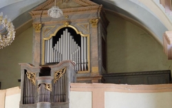 The Moscatelli organ in St. Mary's Church